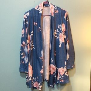 Floral cardigan